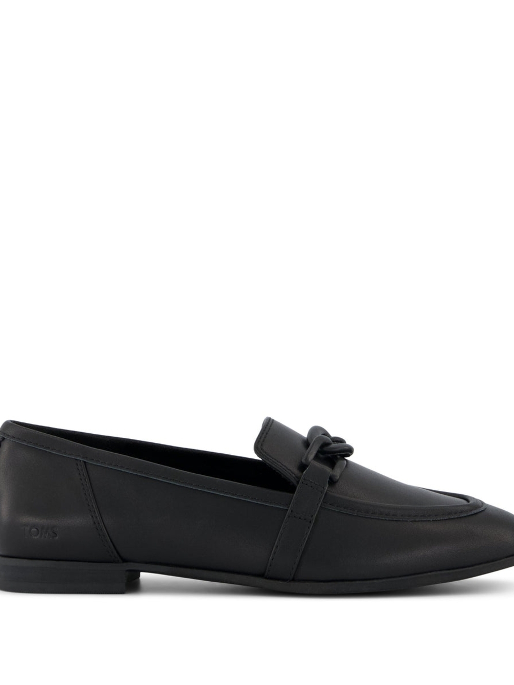 BNIB Toms Womens Black Lynette Chain Loafer 8.5 - Picture 2 of 6